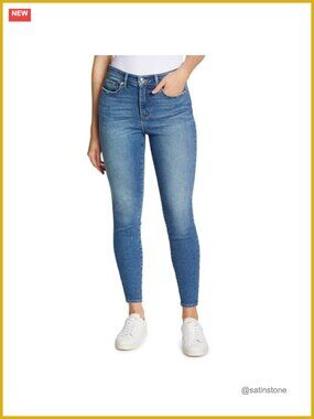 High Rise Perfect Skinny Jeans Stretch Woven Casual